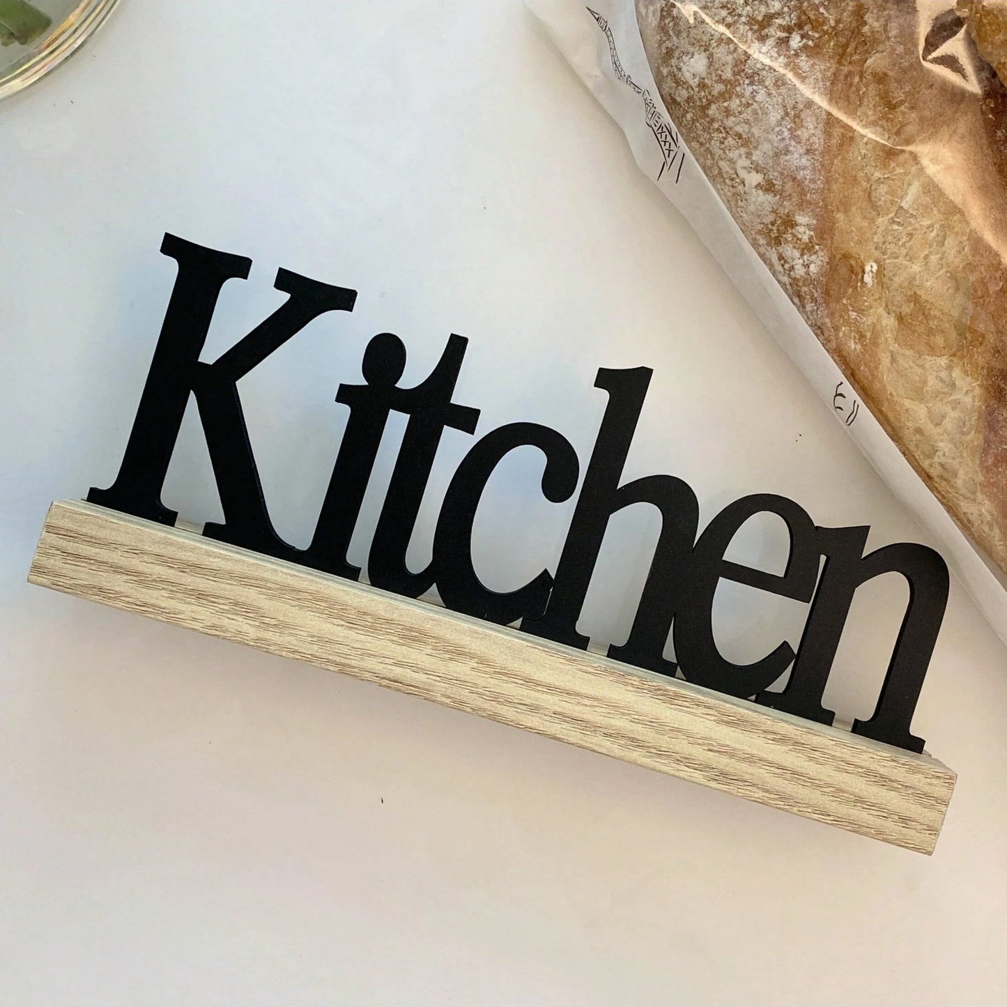 Wooden Inspirational Sign - Farmhouse Table & Shelf Decor