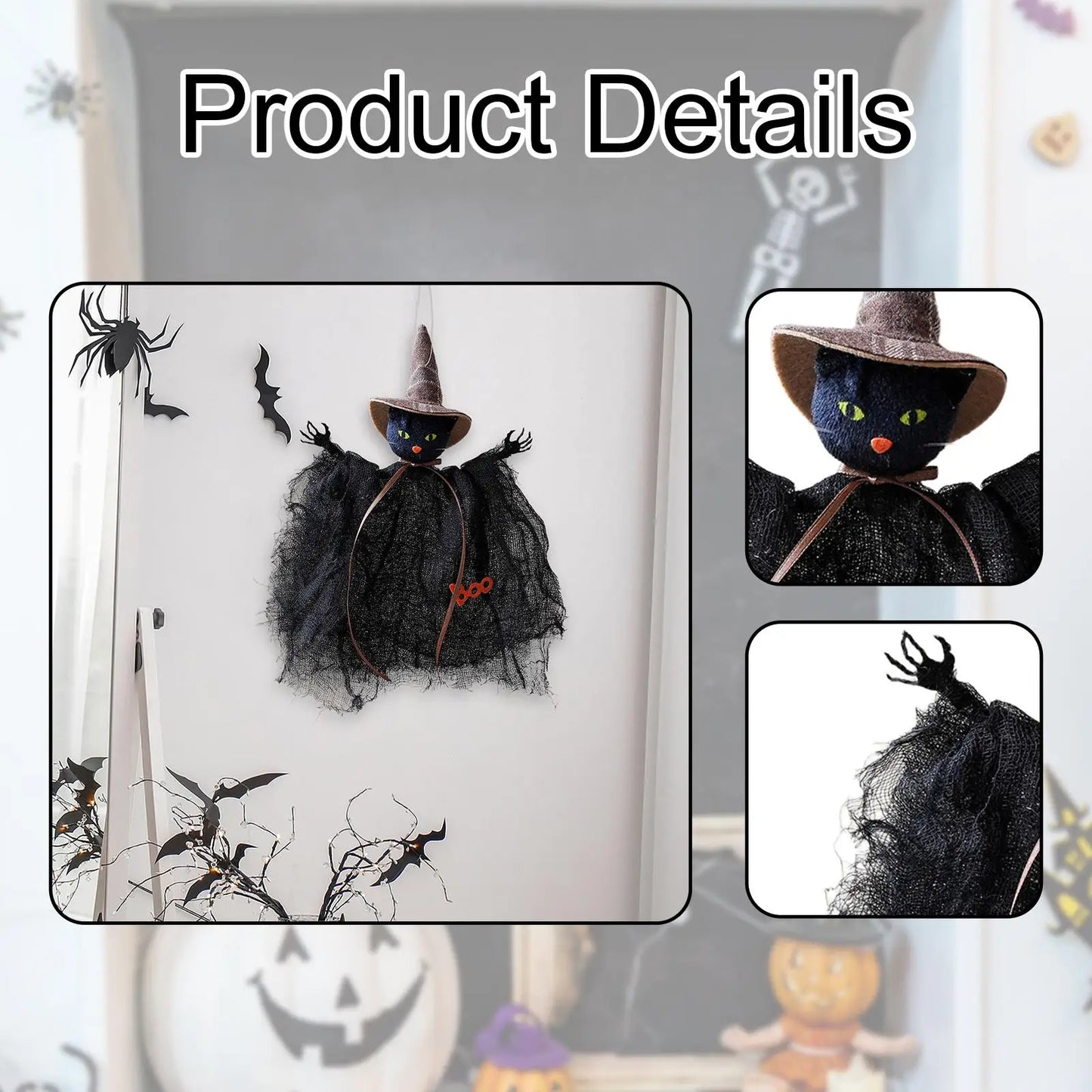 Halloween Hanging Decorations - Spooky Horror Party Props Set