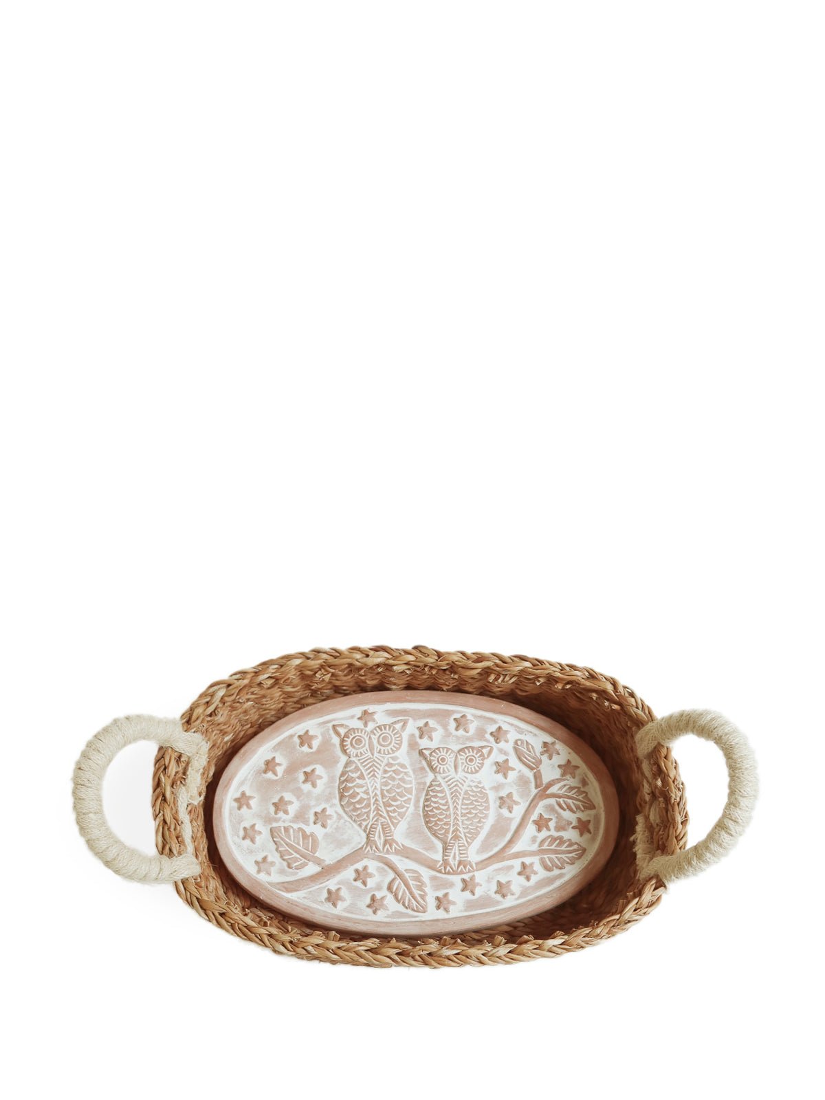 Bread Warmer & Basket - Owl Oval - HavenlyCo