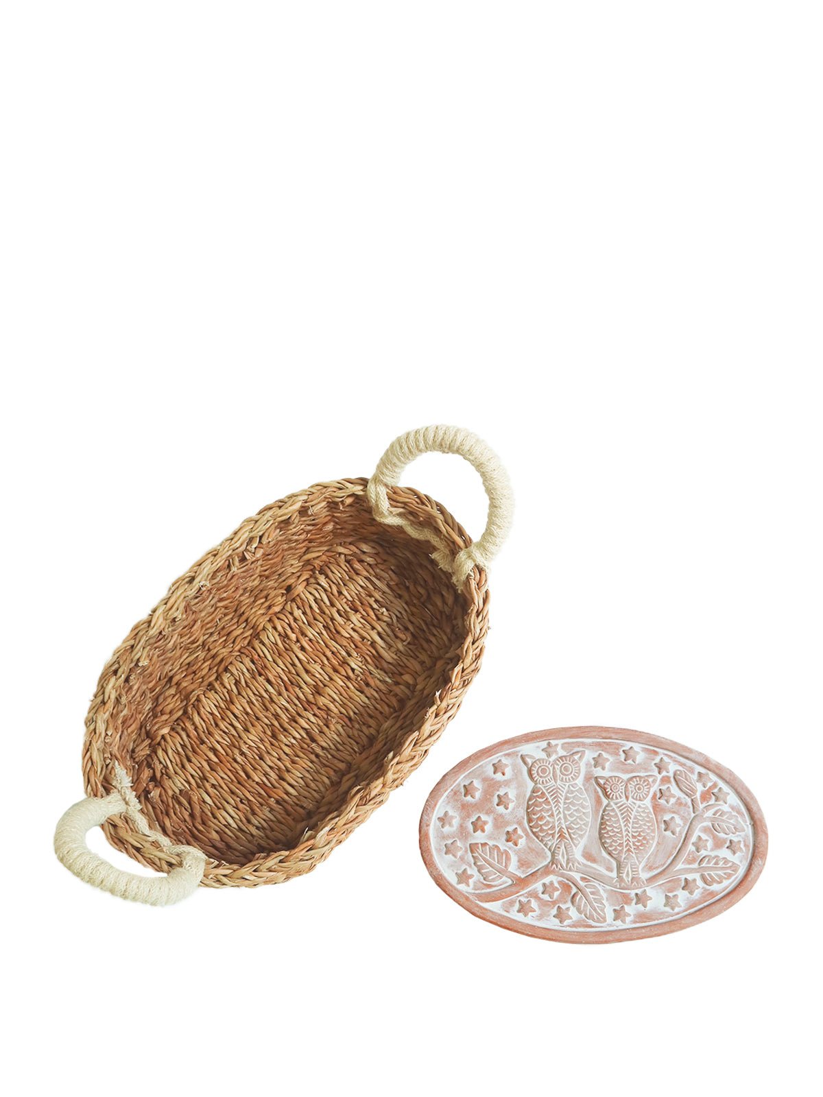 Bread Warmer & Basket - Owl Oval - HavenlyCo