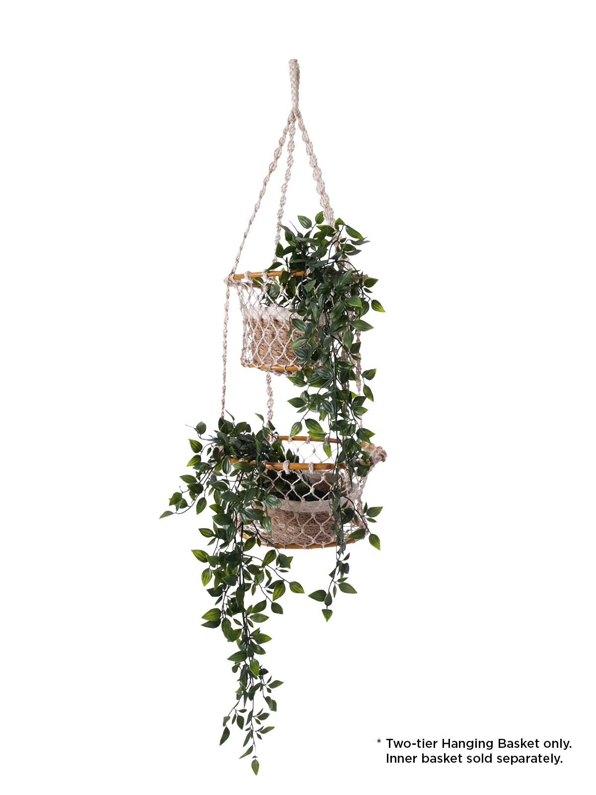 Jhuri Double Hanging Basket - HavenlyCo