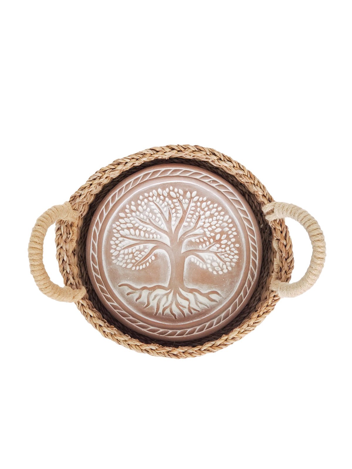 Bread Warmer & Basket - Tree of Life Round - HavenlyCo