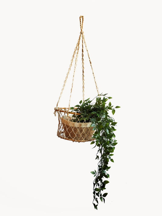 Jhuri Single Hanging Basket - HavenlyCo