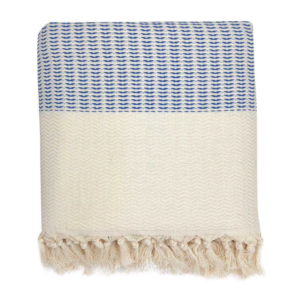 Plush Wavy Turkish Throw - HavenlyCo