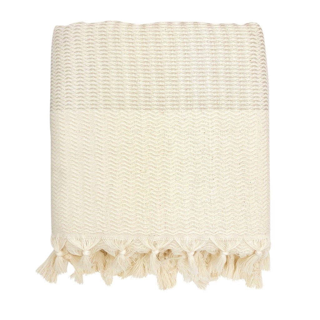 Plush Wavy Turkish Throw - HavenlyCo