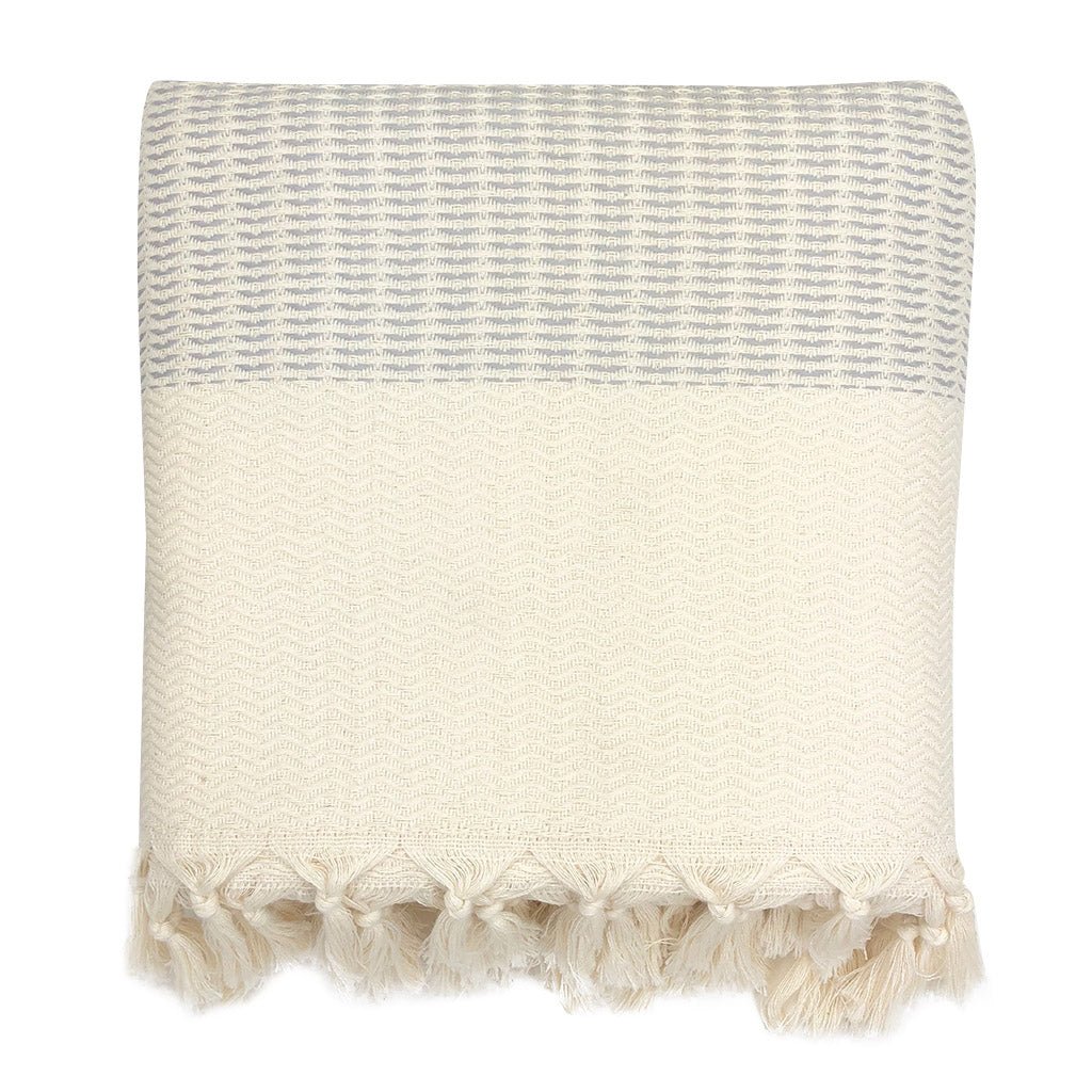 Plush Wavy Turkish Throw - HavenlyCo